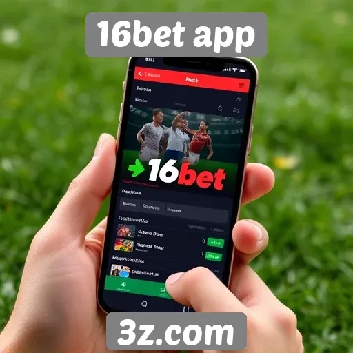 Acessibilidade e navegação no 16bet app